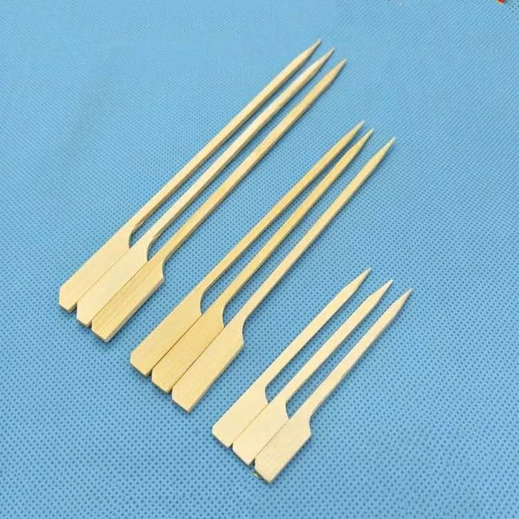 Natural bamboo paddle pick 9/10/12/15/18/20/25/30/35mm
