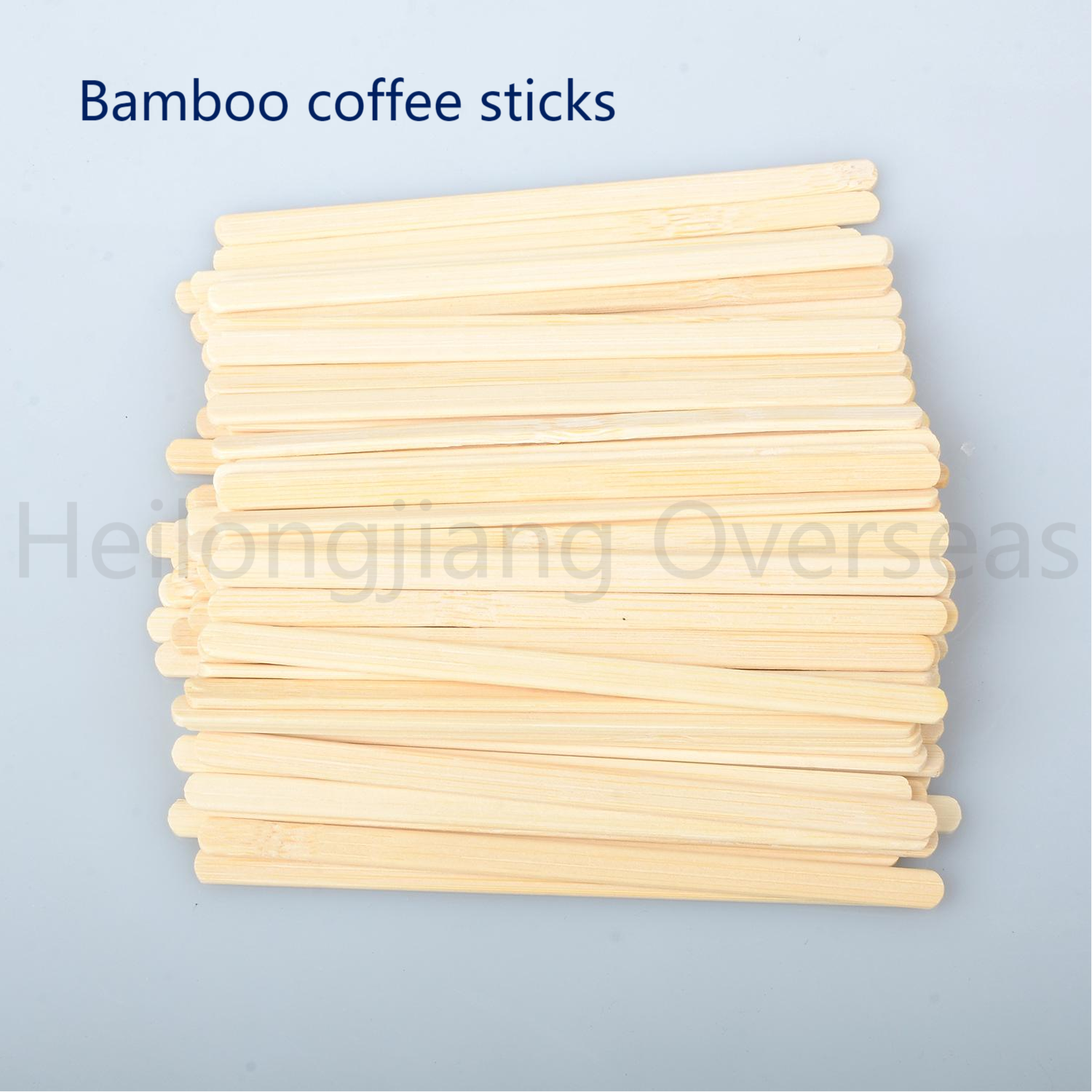110*4.5*1.3mm round end bamboo coffee stirrer