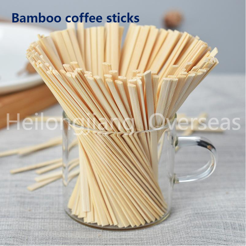 140*4.5*1.3mm square end bamboo stirrer