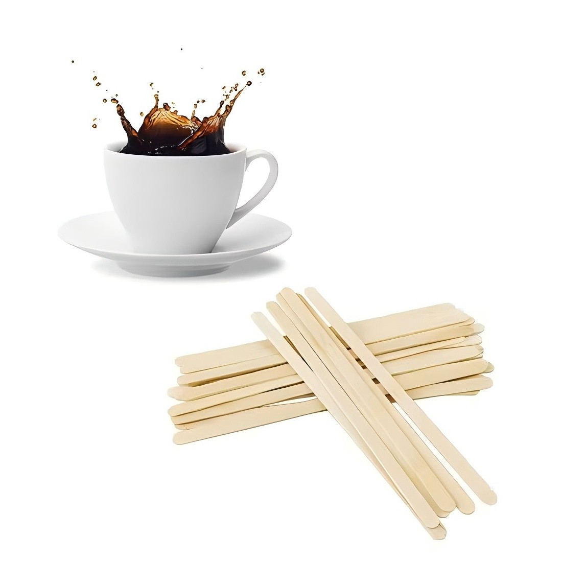 140*4.5*1.3mm round end bamboo coffee stirrer