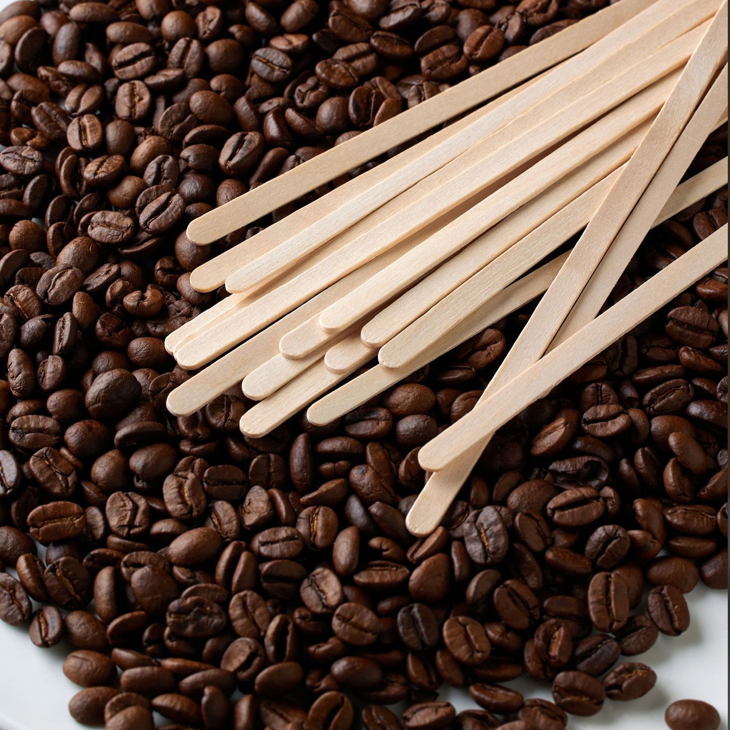 140*4.5*1.3mm round end bamboo coffee stirrer
