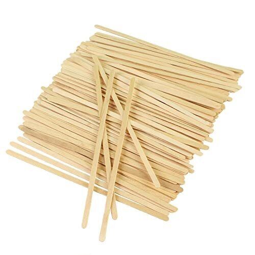 140*4.5*1.3mm round end bamboo coffee stirrer