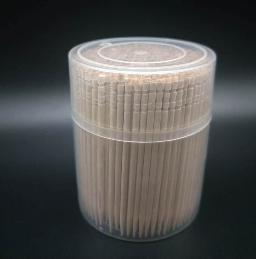 2.0*65mm bamboo toothpicks with box packing