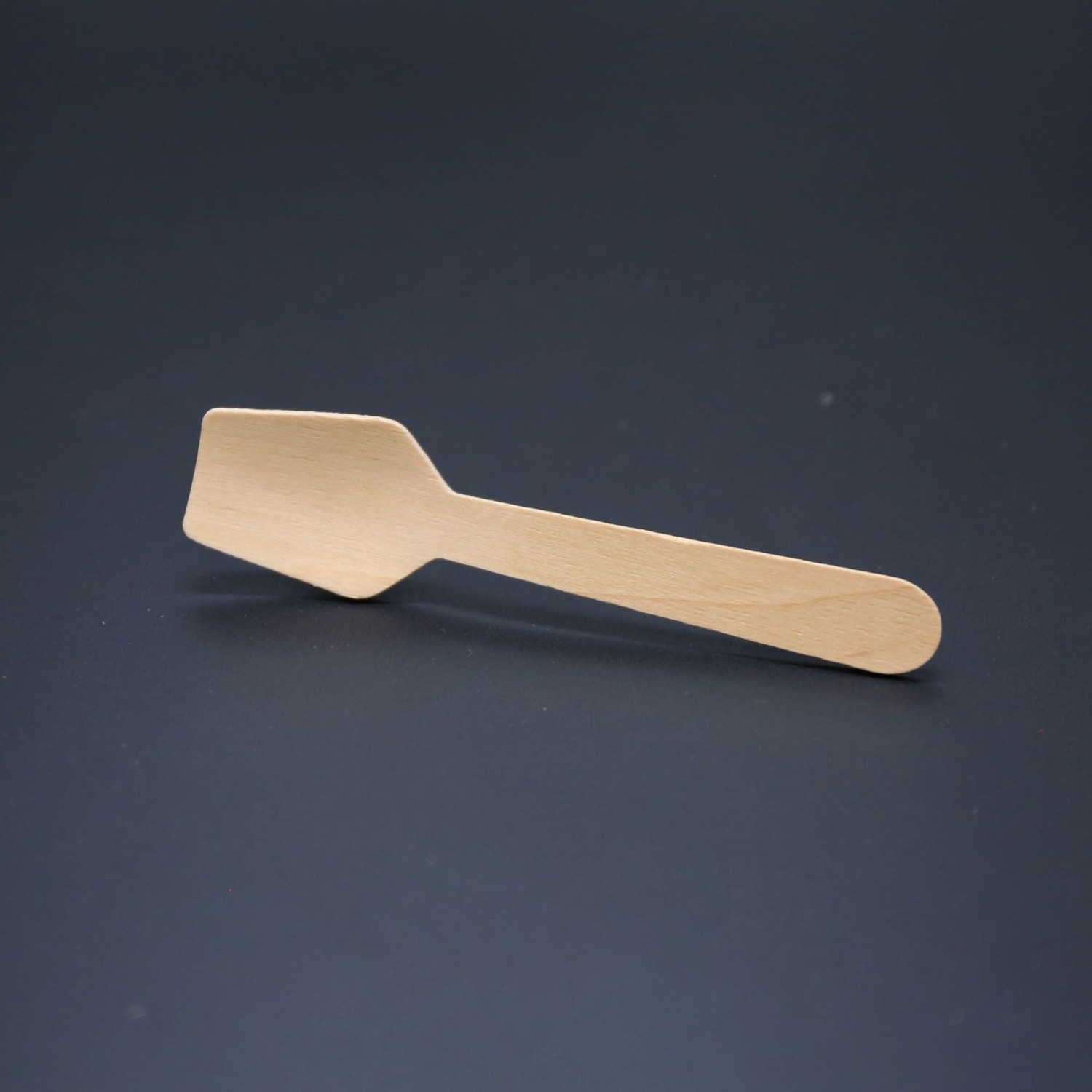 90mm wooden square spoon