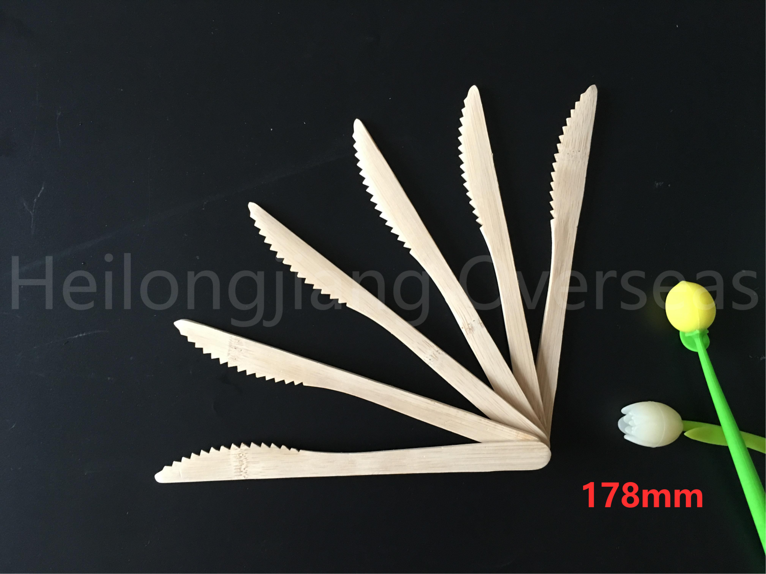 178mm bamboo knife