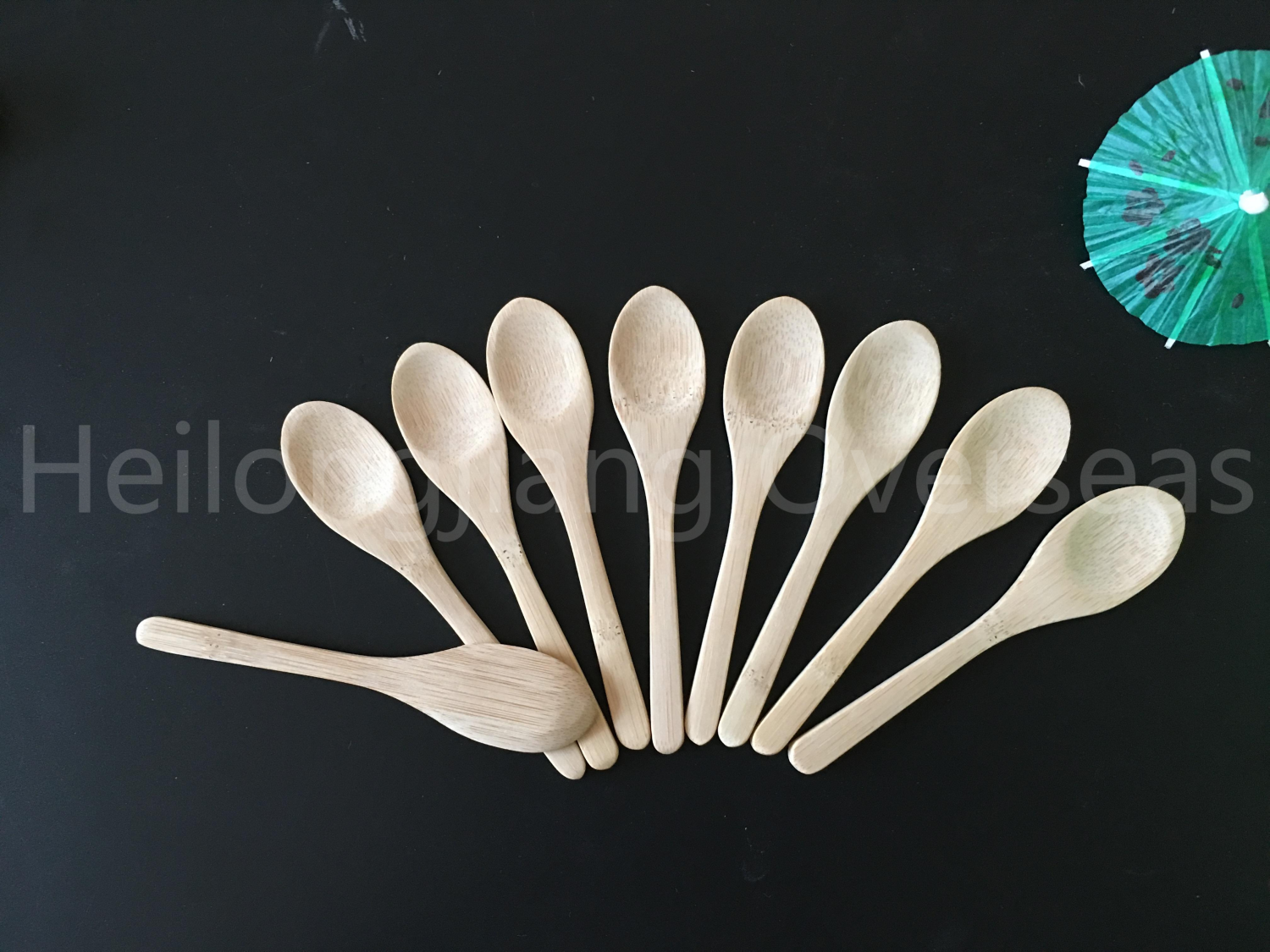 130mm bamboo spoon