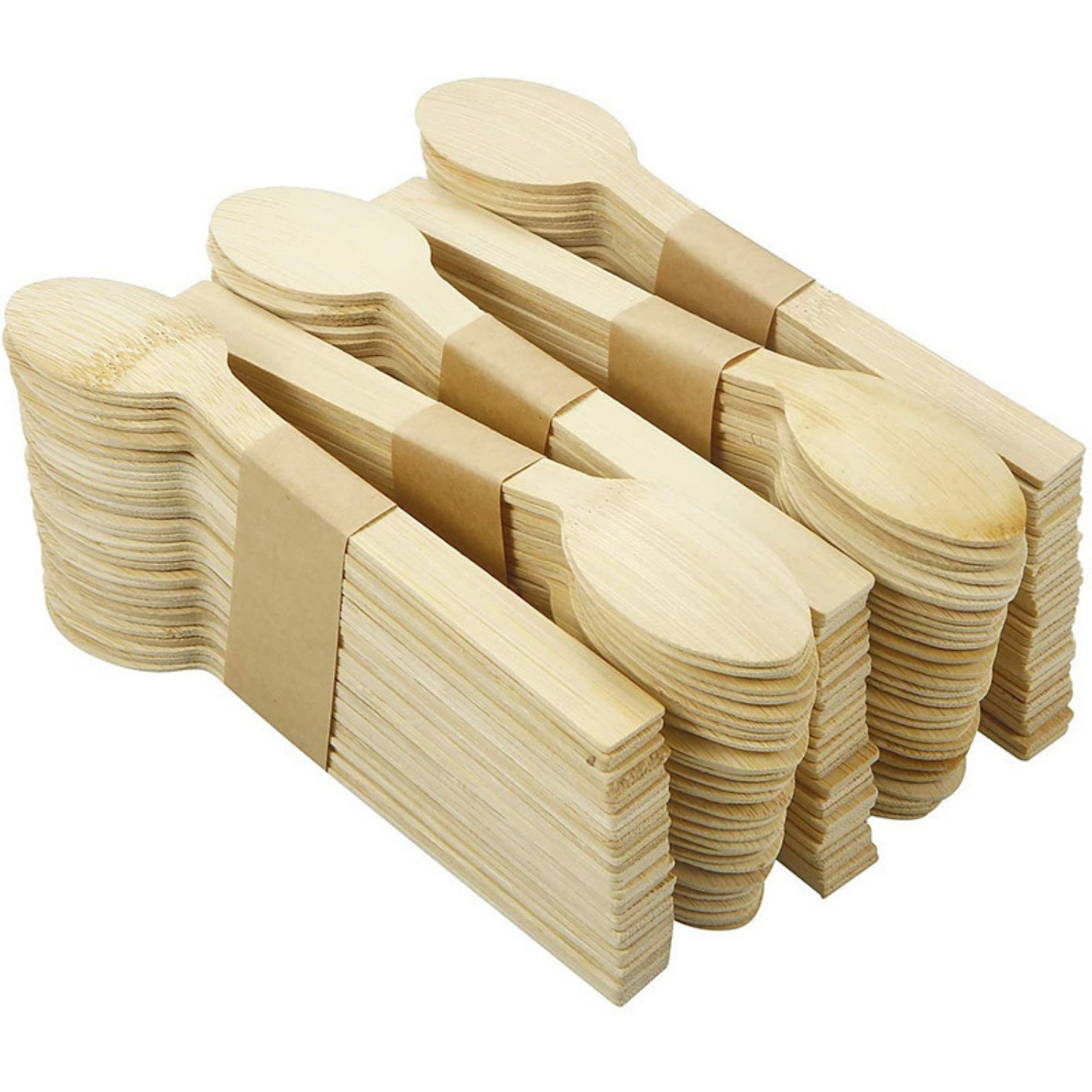130mm bamboo spoon