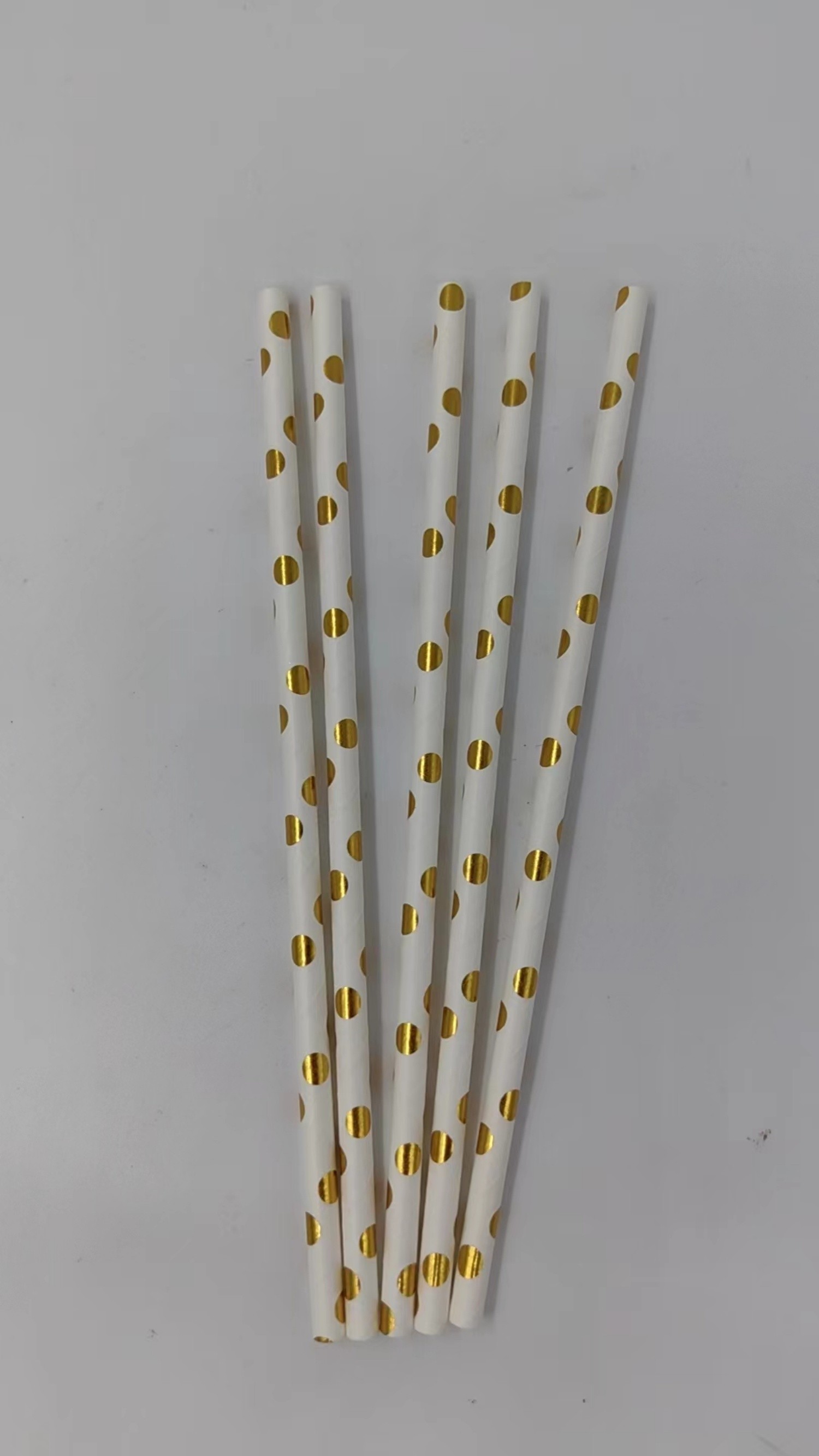 6.0*145/197/210/220/240/250 mm dotted paper straw