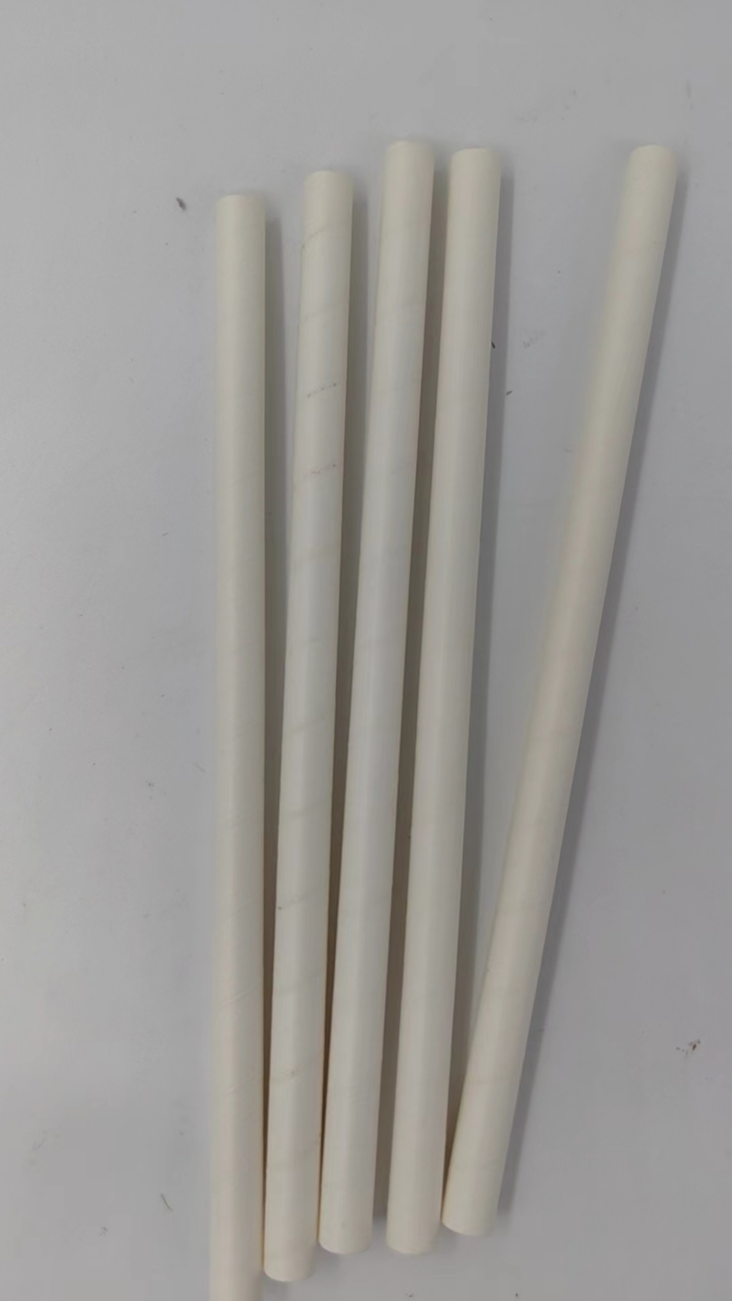 6.0*145/197/210/220/240/250 mm white color paper straw