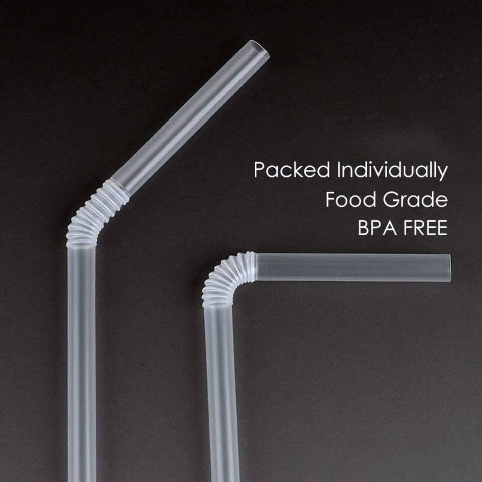 6.0*145/197/210/220/240/250 mm bent paper straw