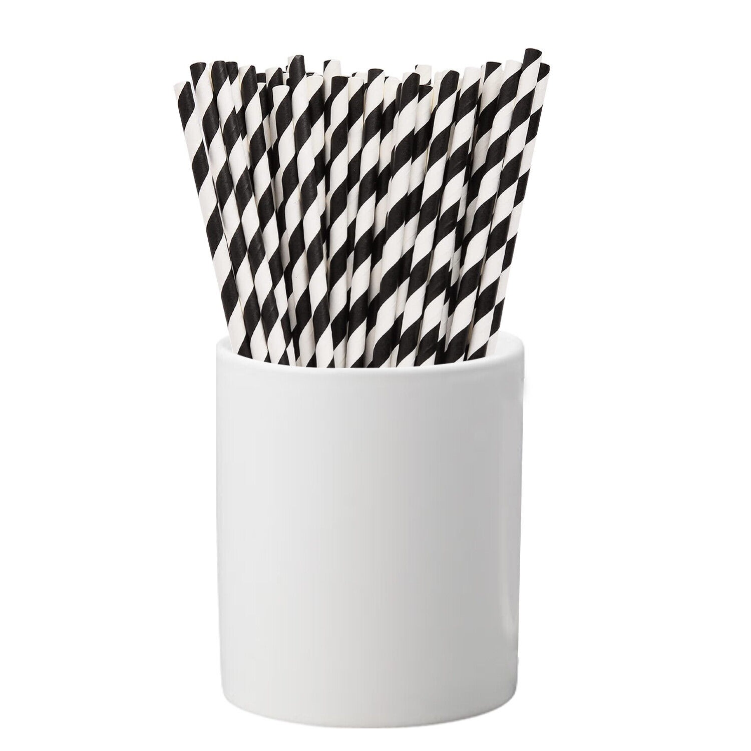 6.0*145/197/210/220/240/250 mm striped paper straw