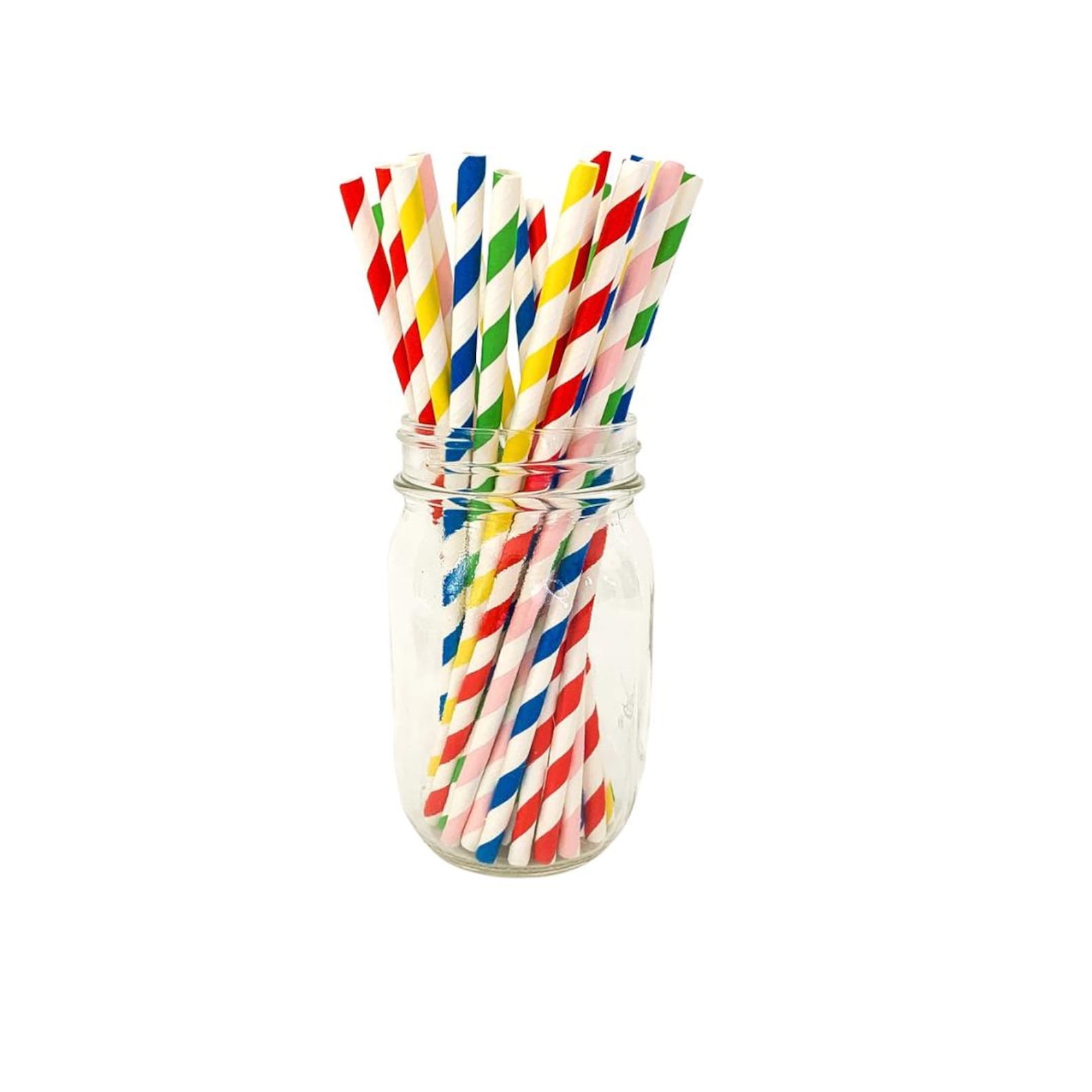 12.0*145/197/210/220/240/250 mm striped paper straw