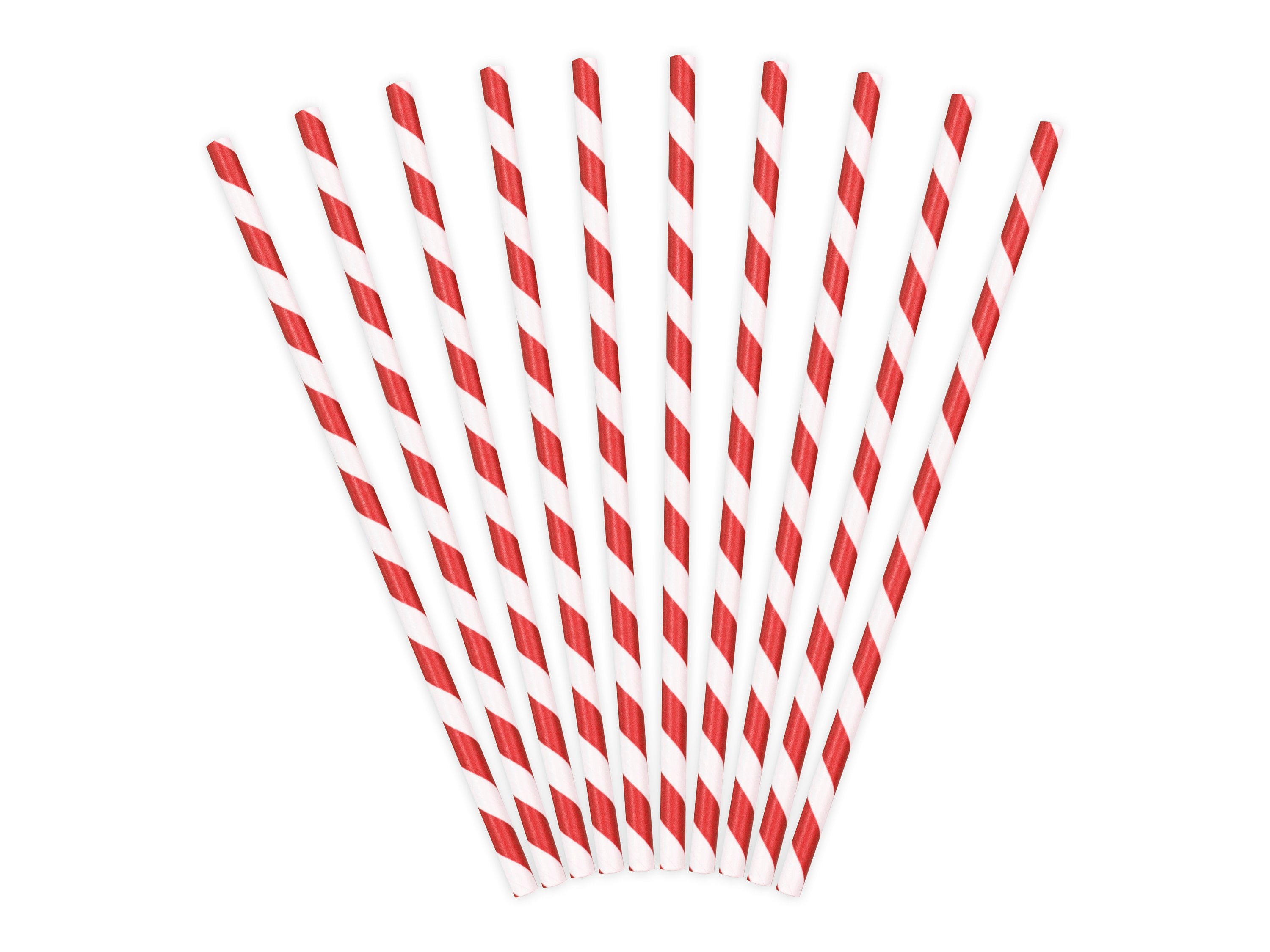 12.0*145/197/210/220/240/250 mm striped paper straw