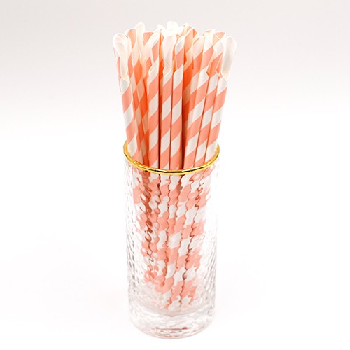 6.0*145/197/210/220/240/250 mm Paper Spoon Straws