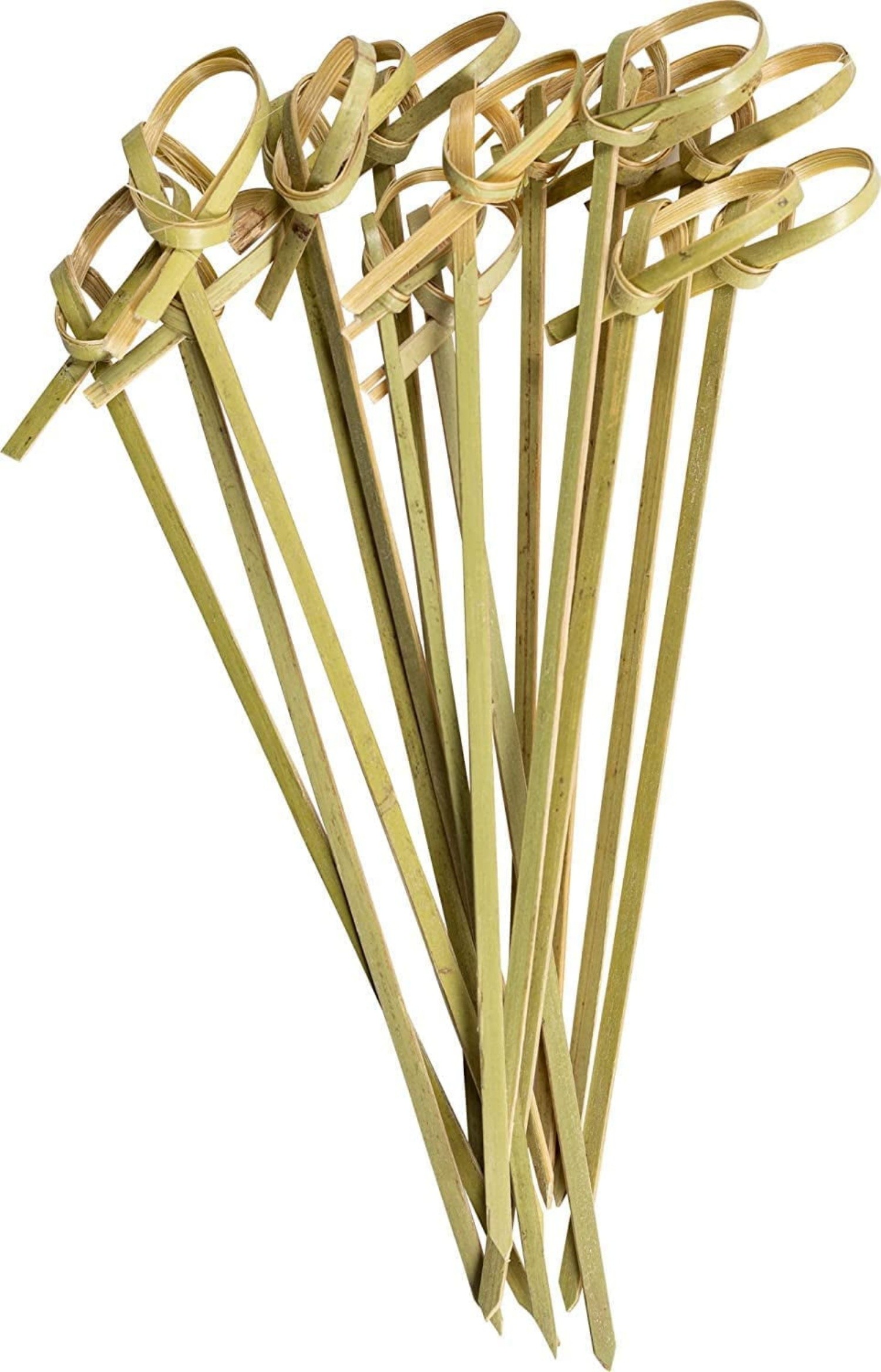 6/9/10/12/15/18cm Natural bamboo knotted pick