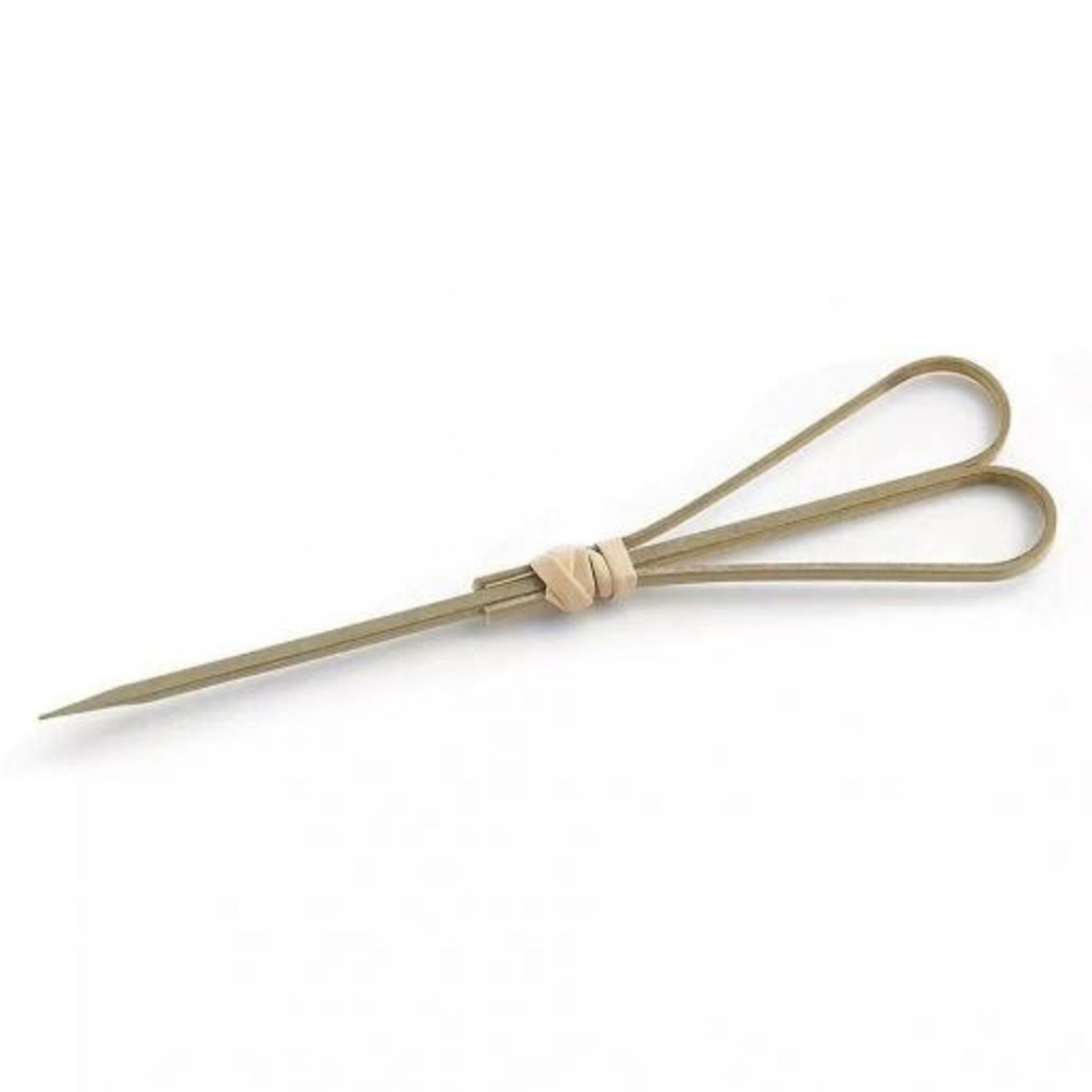 6/9/10/12/15/18cm Natural bamboo heart shape pick