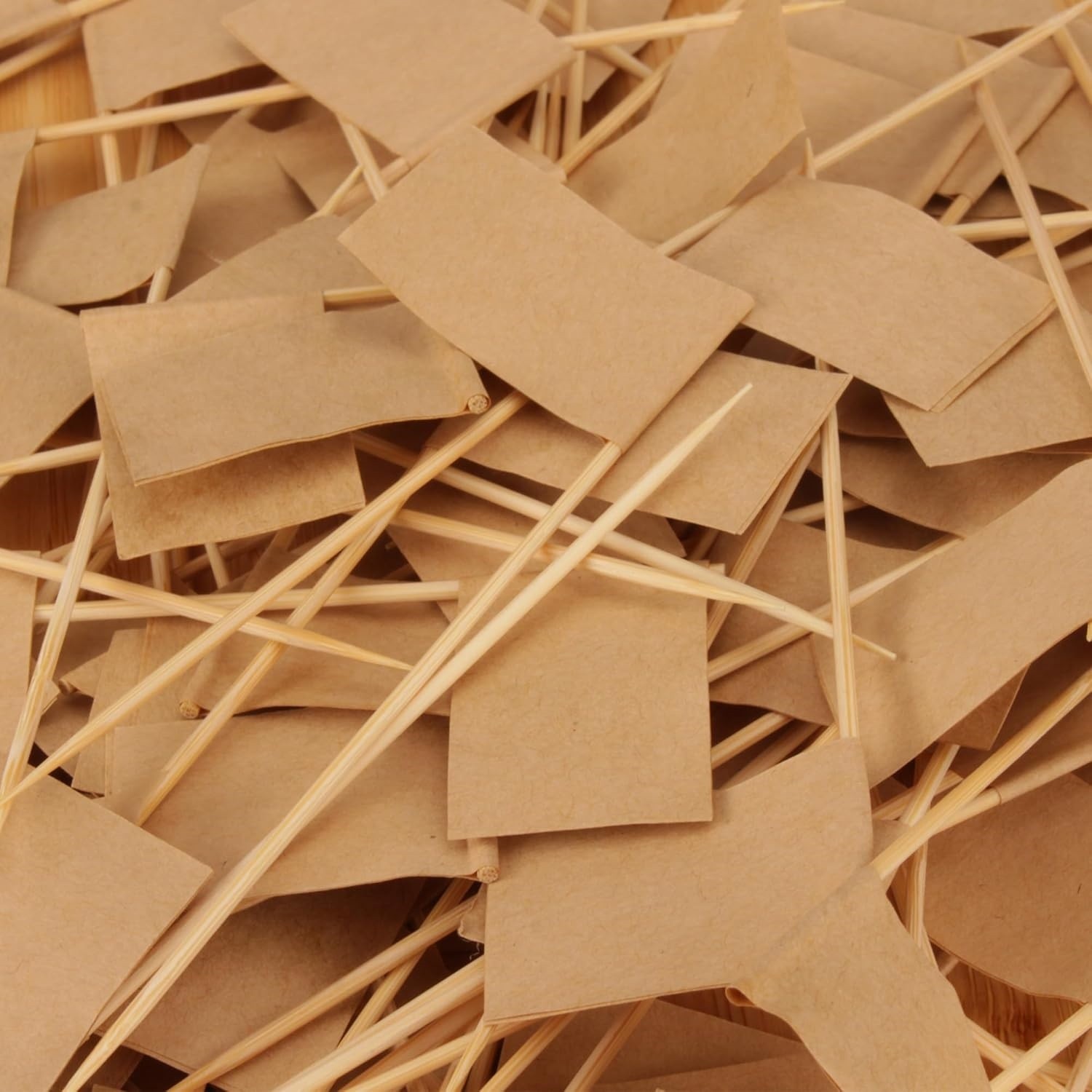 65/100mm Bamboo flag picks
