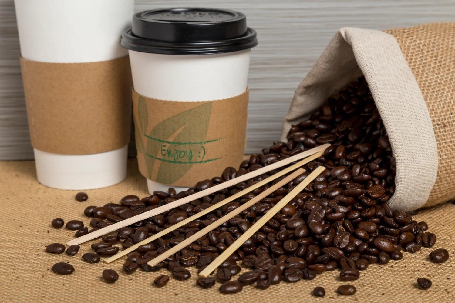 140*4.5*1.3mm square end individual pack bamboo coffee stirrer 