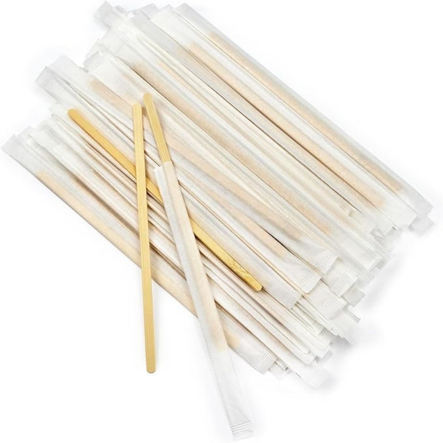 140*4.5*1.3mm round end individual pack bamboo coffee stirrer 