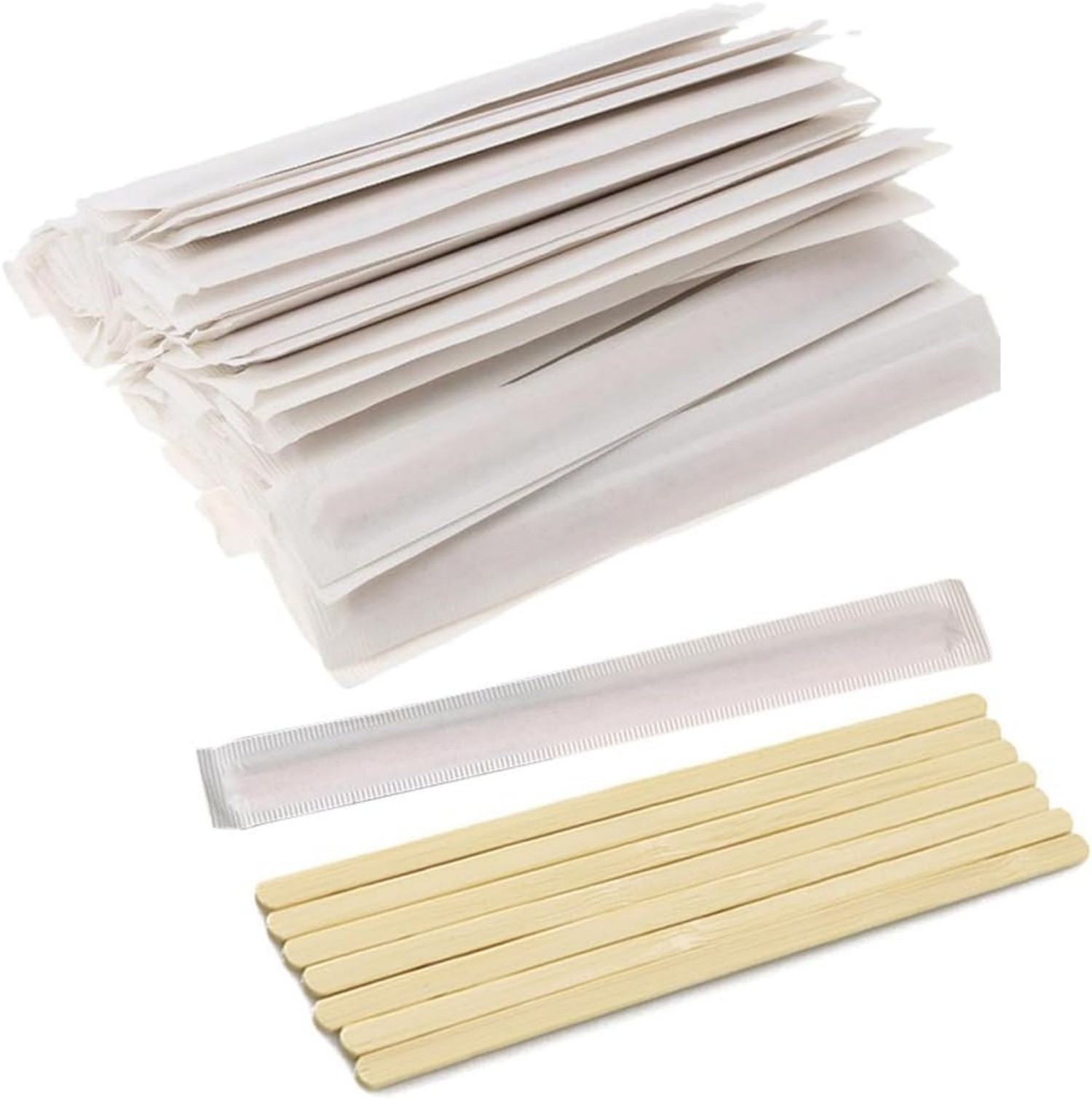 140*4.5*1.3mm round end individual pack bamboo coffee stirrer 