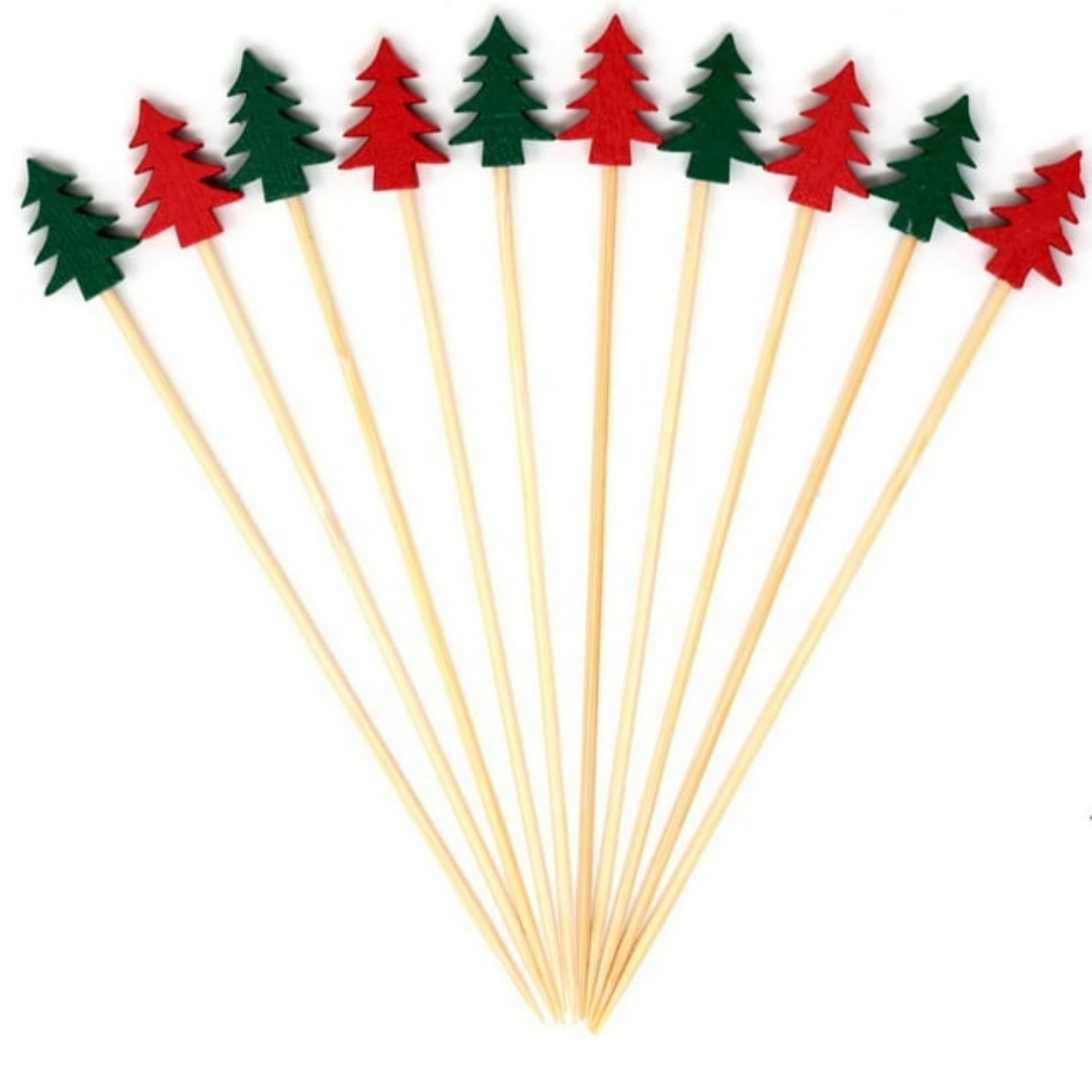 90/120mm Christmas beaded bamboo skewer