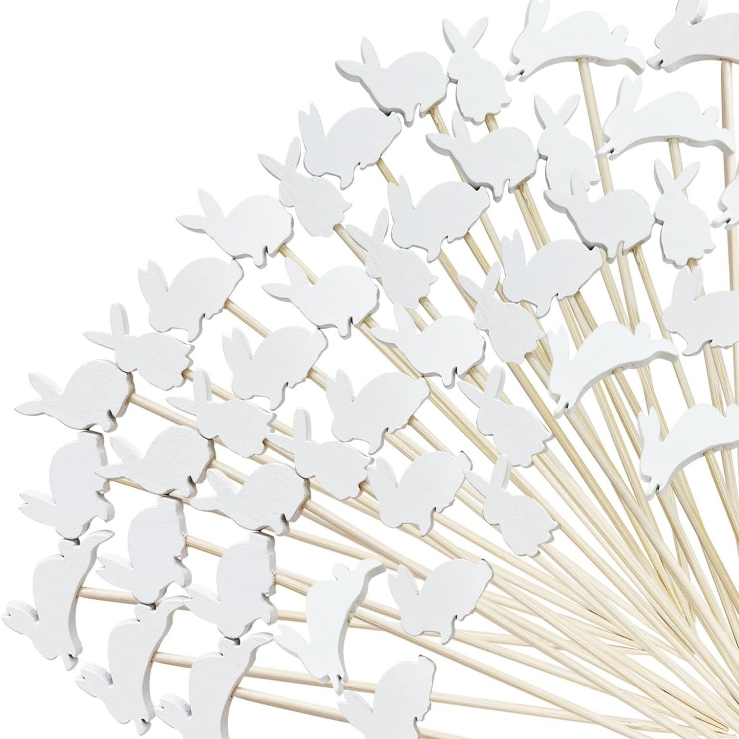 90/120mm Easter beaded bamboo skewer