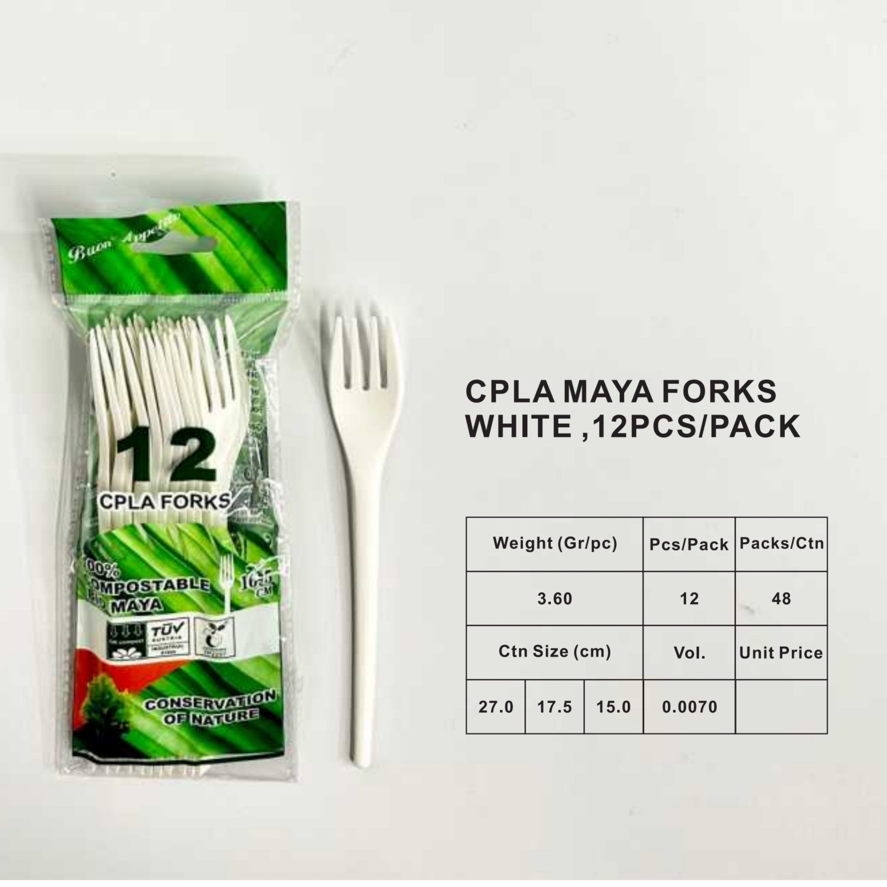 165/180mm CPLA fork