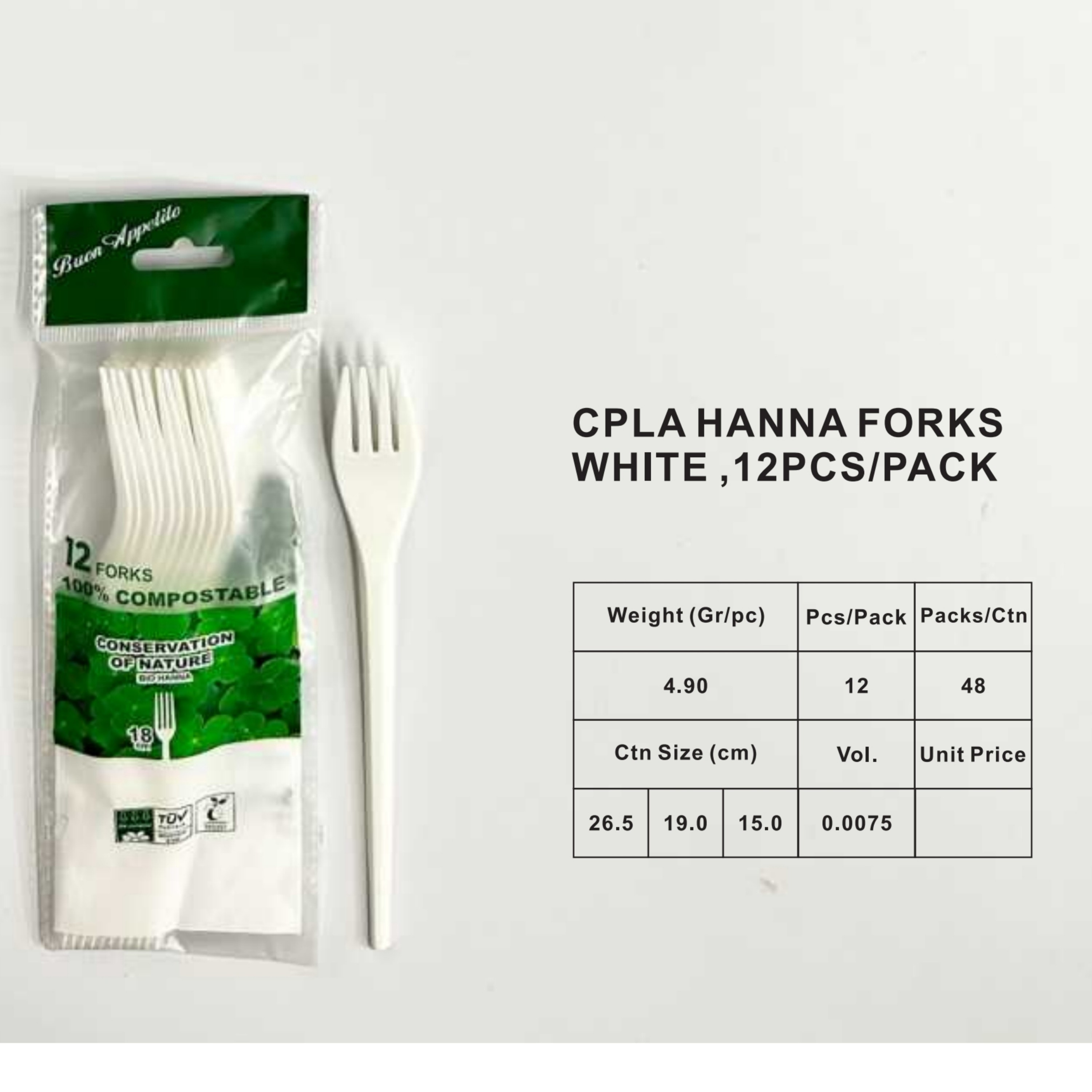 165/180mm CPLA fork