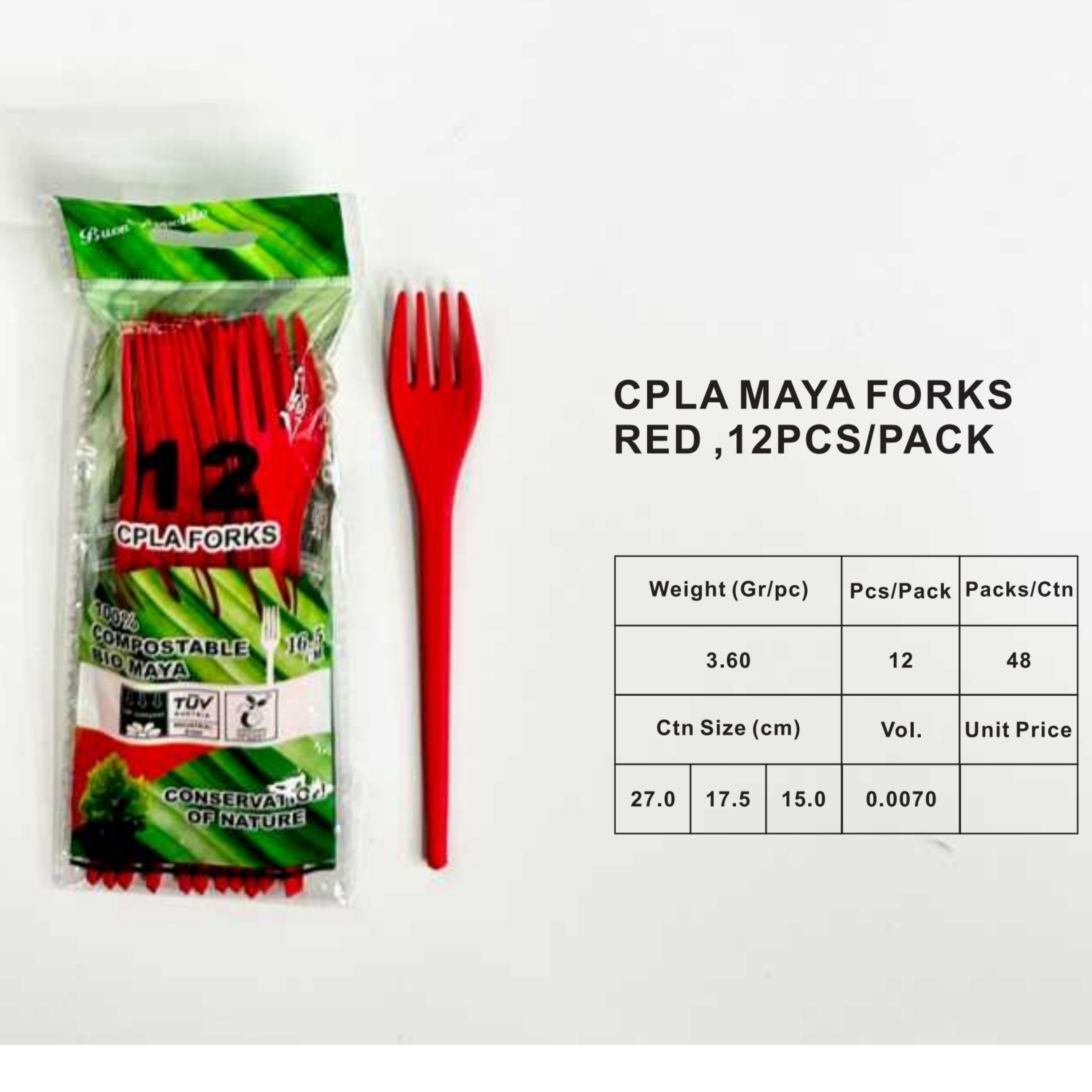 165/180mm CPLA fork