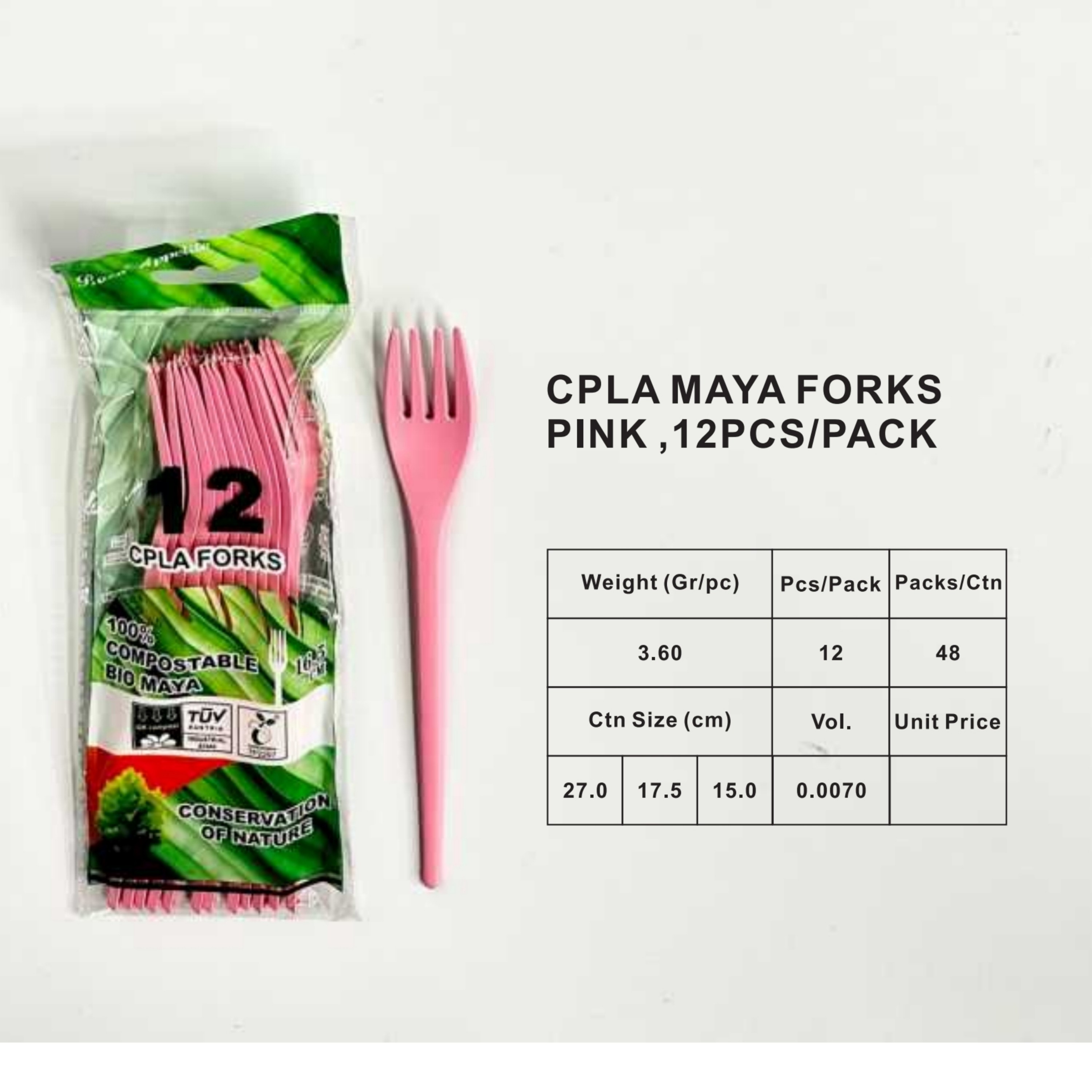 165/180mm CPLA fork