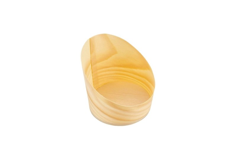 55/60/80mm disposable wooden cup