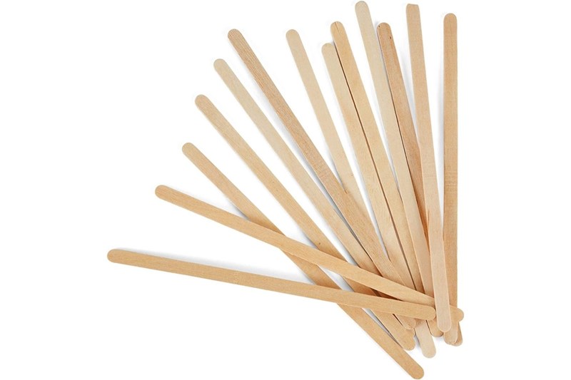 140*5*1.3mm round end wooden coffee stirrer