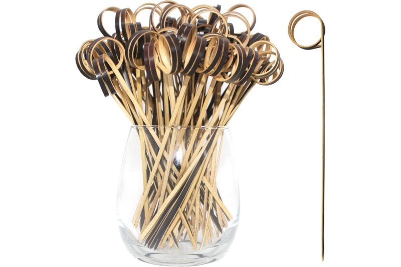 6/9/10/12/15/18cm Black bamboo ring stick