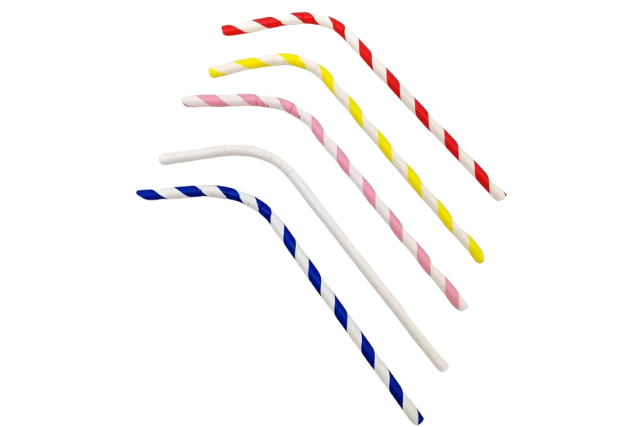 8.0*145/197/210/220/240/250 mm bent paper straw