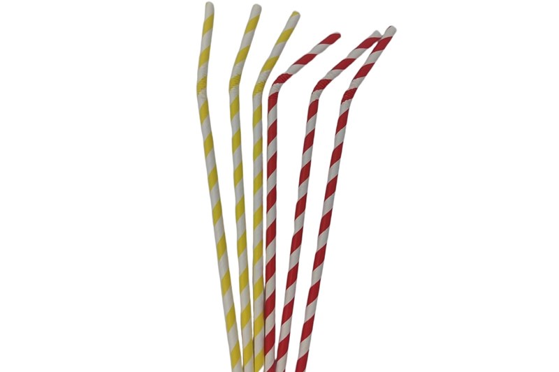12.0*145/197/210/220/240/250 mm bent paper straw