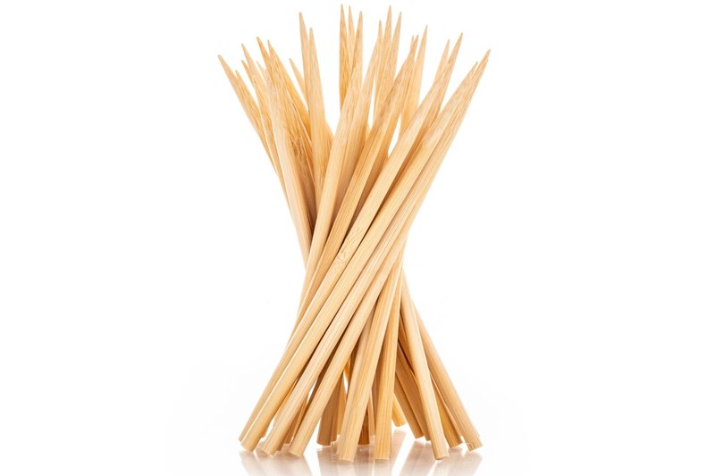 Bamboo skewer 6.5*150/200/250/300/350/400/600mm 