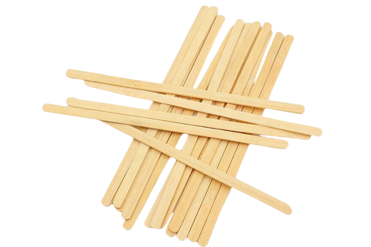 178*5*1.5mm round end bamboo coffee stirrer