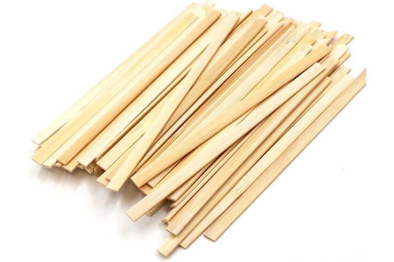 178*5*1.5mm square end bamboo stirrer