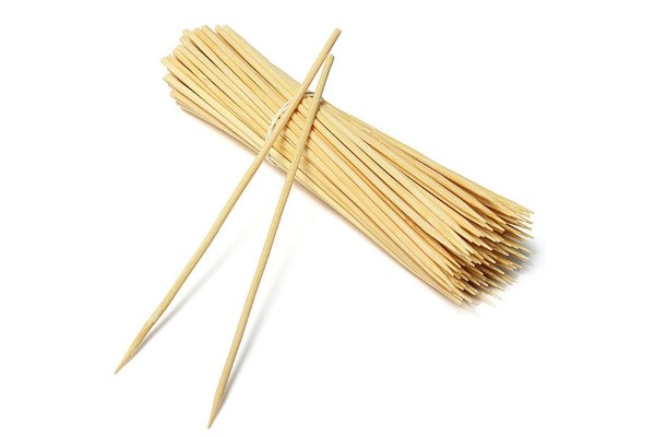 Bamboo skewer 3.0*150/200/250/300/350/400/600mm 